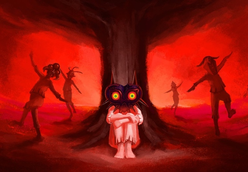 Illustration for article titled A New Illustrated Telling Of Majora’s Mask’s Enigmatic Story